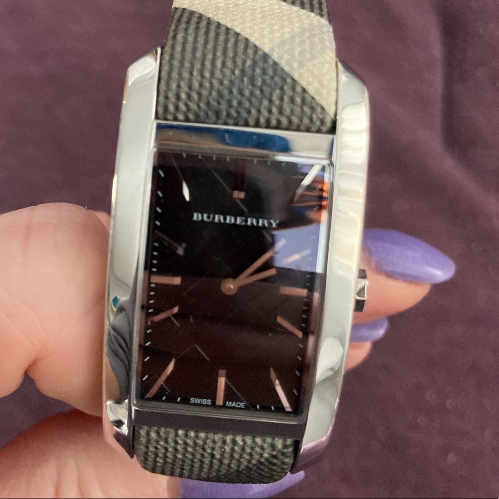 Burberry watch.